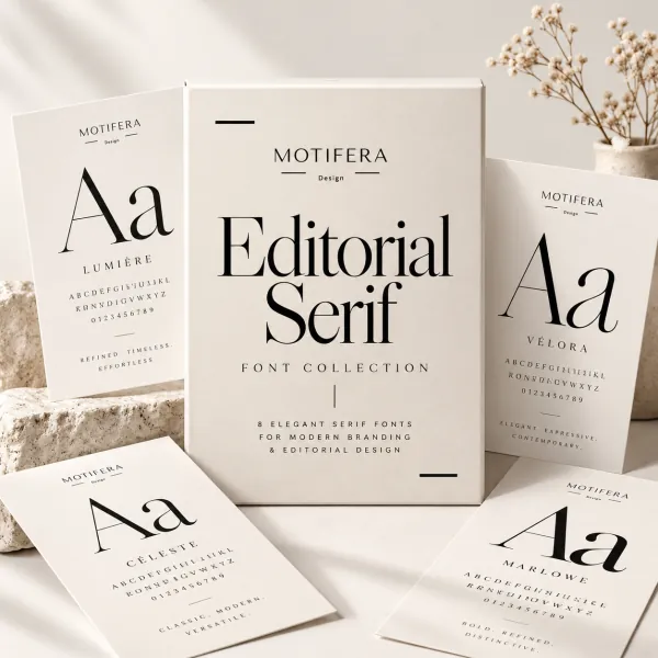 Editorial Serif Font Collection